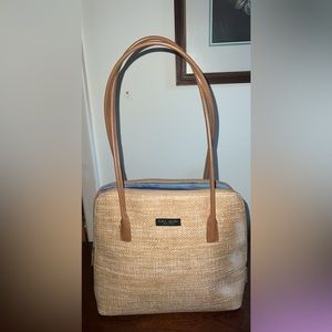 KATE SPADE woven shoulder bag